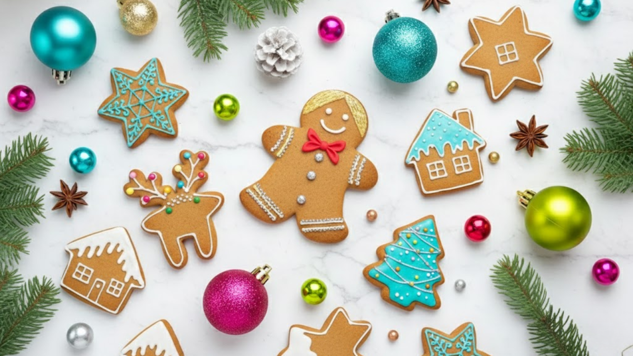 4 Recetas de Galletas Navideñas Fáciles para Niños y Adultos