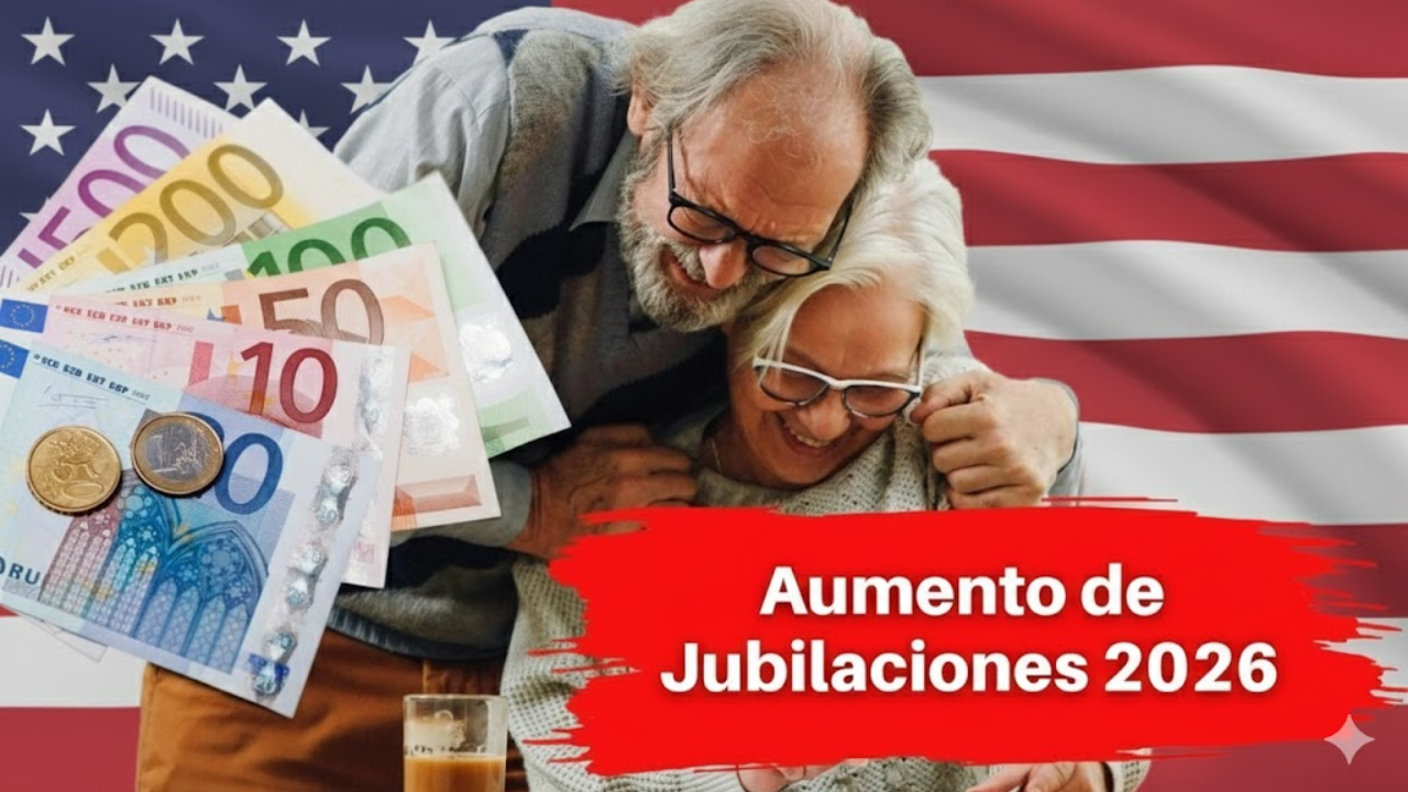 Aumento de las jubilaciones en 2026