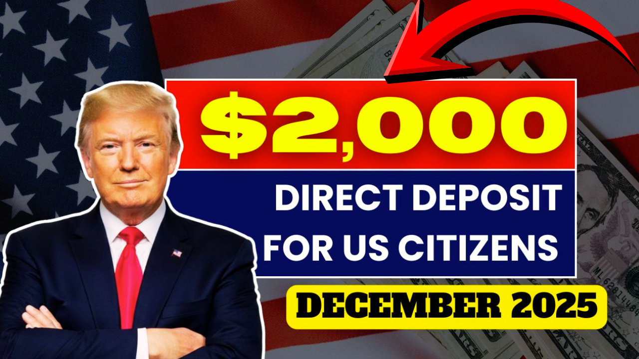 Depósito directo de $2,000 en diciembre 2025