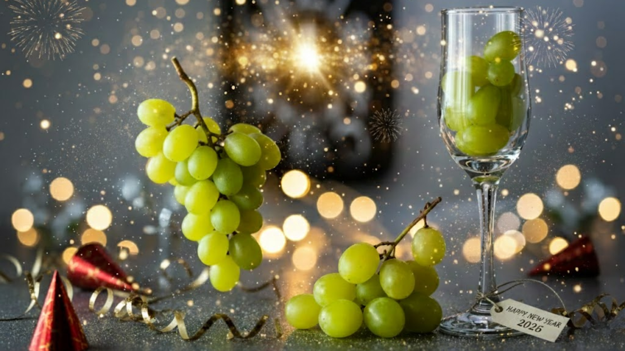 Por qué se comen 12 uvas bajo la mesa en Año Nuevo