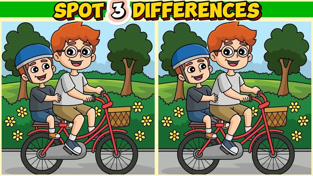 Spot the 3 Differences