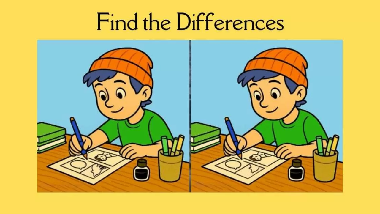 Spot the 3 Differences Puzzle Explained