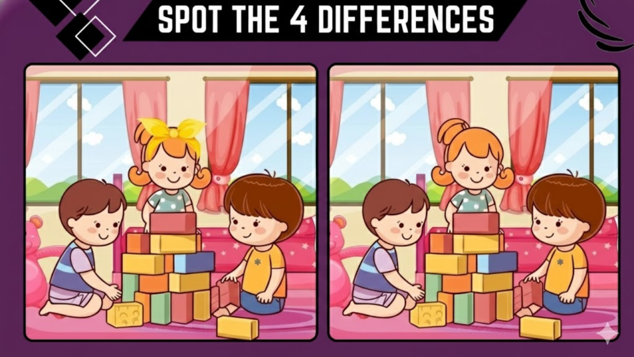 Spot the Differences A Fun Visual Puzzle That Sharpens the Brain