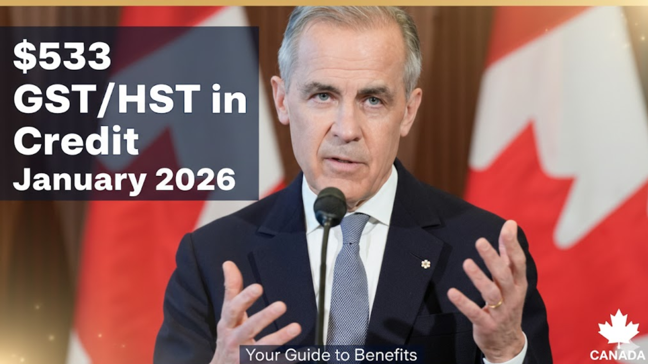 $533 GSTHST Credit in January 2026